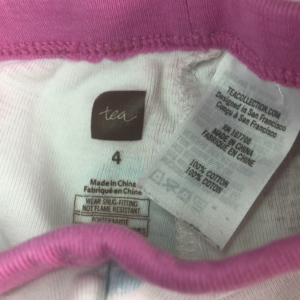 Tea Collection PJs size 4 - Picture 8 of 8